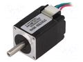 Motor: stepper; 3.9VDC; Shaft: D spring; max.17.6mNm; 600mA POLOLU POLOLU-1204