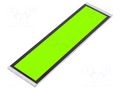 Backlight; LED; Dim: 145.2x40.73x2.5mm; yellow-green; 131x32mm DISPLAY ELEKTRONIK DELP-502-Y