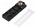 Distribution box; M12; PIN: 4; socket; 24VDC; 4A; IP65; IN: 8; OUT: 1 MURRELEKTRONIK MURR-27765