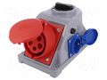 Connector: AC supply 3-phase; socket; female; 32A; 400VAC; IP44 PCE 960625421W