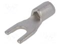 Tip: fork; M3; 1.5÷2.5mm2; crimped; for cable; non-insulated NINIGI ST-093/4