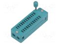 Socket: integrated circuits; ZIF; DIP24; 7.62mm; THT; demountable CONNFLY DS1044-240G