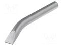 Tip; bent chisel; 12.5mm; for  soldering iron WELLER WEL.43110