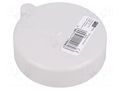 Protection; plug; male; 63A; IEC 60309; IP44; 2P+PE,3P+N+PE,3P+PE PCE TS635G