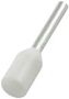 TERMINAL, FERRULE, CRIMP, WHITE MC5012-W