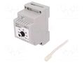 Module: regulator; NTC 47kOhm; temperature; NC,relay; TPMC; white ETRON TP-TPMC-9