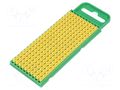 Markers; Marking: 0; 0.8÷2.2mm; polyamide; yellow; -40÷85°C; WIC HELLERMANNTYTON WIC0-0-PA66-YE1000