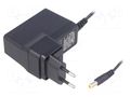 Power supply: switching; mains,plug-in; 24VDC; 1.6A; 40W; straight SUNNY SYS1588-4024-PLUG