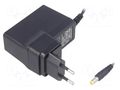 Power supply: switching; mains,plug-in; 12VDC; 3.3A; 40W; straight SUNNY SYS1588-4012-PLUG