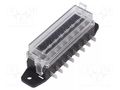 Fuse boxes; 19mm; 135A; screw,push-in; Leads: connectors; ways: 8 MTA MTA-0X00590