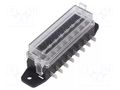 Fuse boxes; 19mm; 135A; screw,push-in; Leads: connectors; ways: 8 MTA MTA-0X00590