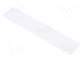 Front panel; without frame,with holder; transparent ITALTRONIC IT-P05120721F