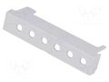 Terminals cover; grey; Holes no: 6; 10.16mm ITALTRONIC IT-P05040202T.BL