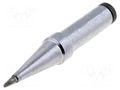 Tip; chisel; 0.8x0.4mm; 425°C; for  soldering iron WELLER WEL.PT-H8