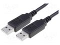 Module: cable integrated; USB; USB 2.0; 2.5m; USB A x2 FTDI USB-NMC-2.5M