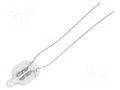 Filament lamp: neon; orange; 90VDC; 65VAC; 0.3mA; Ø: 6mm; L: 12mm BRIGHTMASTER NEON-5