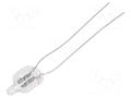 Filament lamp: neon; orange; 90VDC; 65VAC; 0.3mA; Ø: 6mm; L: 12mm BRIGHTMASTER NEON-5