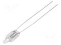 Filament lamp: neon; bright orange; 135VDC; 95VAC; 0.9mA; Ø: 5mm BRIGHTMASTER NEON-4