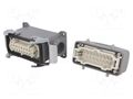 Connector: HDC; male + female; S-E; PIN: 16; 16+PE; size 16B; metal MOLEX MX-93603-0079