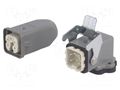 Connector: HDC; male + female; S-A; PIN: 5; 4+PE; size 3A; angled MOLEX MX-93603-0029