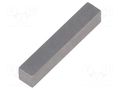 Magnet: permanent; AlNiCo500; 19x3.2x3.2mm MEDER MM193232
