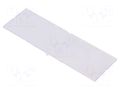 Front panel; without frame,with holder; transparent ITALTRONIC IT-P05080721F
