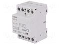 Contactor: 4-pole installation; 63A; 24VAC,24VDC; NC + NO x3 ISKRA IK63-31/24V