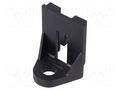 Holder; screw,push-in; Body: black; polyamide,polyamide 66; black MTA MTA-0300690