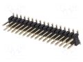 Connector: pin strips; pin header; male; PIN: 34; SMT; vertical; 2mm HSM C6200-34BDGATPR