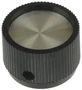 STRAIGHT KNURLED KNOB, 6.35MM PH-15-18-1/4