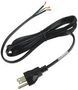 POWER CORD, NEMA5-15P, 6FT, 13A, BLACK 17504A