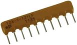 RESISTOR, BUSSED RESISTOR NETWORK 9, 330KOHM, 2%, SIP 4610X-101-334LF