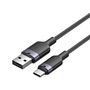USB 2.0 A to USB-C 3A cable Vention CTNBF 1 M (black), Vention CTNBF