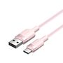 USB 2.0 A to USB-C 3A Vention CTNPF 1M cable (pink), Vention CTNPF