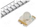 LED; red; SMD; 1210; 180÷285mcd; 2÷2.4VDC; 3.2x2.4x2.4mm; 15°; 20mA BROADCOM (AVAGO) ASMT-BR20-AS000