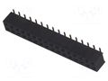 Connector: pin strips; socket; female; PIN: 32; vertical; SMT; 2mm NINIGI ZL266-32DG