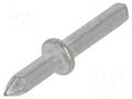 Tip: solder pin; THT; tinned,nickel plated; brass; Ø: 1.3mm OSTERRATH RKR1.3