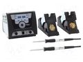 Station: soldering; Station power: 240W; Power: 120W; 50÷550°C; ESD WELLER WEL.WX2020