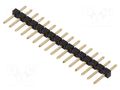 Connector: pin strips; pin header; male; PIN: 16; straight; THT; 2mm FISCHER ELEKTRONIK SLY.1.085.16.G