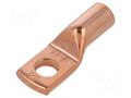 Tip: ring tube; M6; 16mm2; crimped; for cable; L: 25.5mm; copper ERGOM OCZ-016/6