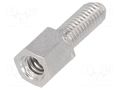 Threaded head screw; M3,UNC 4-40; Screw length: 13m HARTING 09670019954