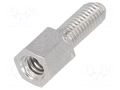 Threaded head screw; M3,UNC 4-40; Screw length: 13m HARTING 09670019954