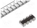 Resistor network: Y; SMD; 33Ω; ±5%; No.of resistors: 4; -55÷155°C YAGEO YC124-JR-0733RL