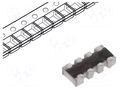 Resistor network: Y; ±5%; 33Ω; No.of resistors: 4; -55÷155°C; SMD YAGEO YC124-JR-0733RL
