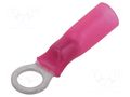 Tip: ring; M5; Ø: 5.3mm; 0.5÷1.5mm2; crimped; for cable; red; 150°C NINIGI ST-082/R-T