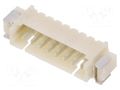 Connector: wire-board; socket; male; PIN: 8; 1A; Urated: 125V; SMT JOINT TECH NX1251-08SMR