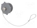 Protection cover; external thread,threaded joint; EXPlora; IP68 BULGIN EXP-0990