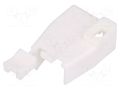 Cable hood and fastener; PIN: 6; 6.35mm; 2x3; Type: without screws TE Connectivity 640715-1