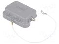 Protection cover; size 6B; Han; for latch; metal; 44x27mm HARTING 09300065425