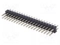 Connector: pin strips; pin header; male; PIN: 40; straight; THT CONNFLY ZL202-40G